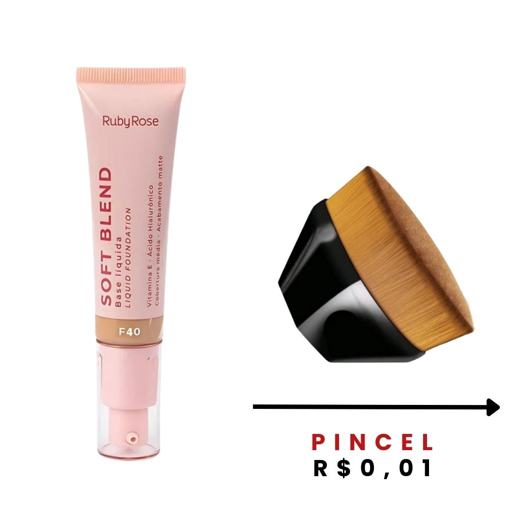 Combo Base Ruby Rose + Pincel